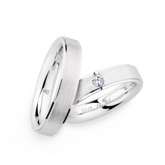 新潟で人気の結婚指輪(マリッジリング)と婚約指輪（ダイヤモンドエンゲージリング）鍛造 | CHRISTIAN BAUER(クリスチャンバウアー)の結婚指輪(マリッジリング)はお互いの分身