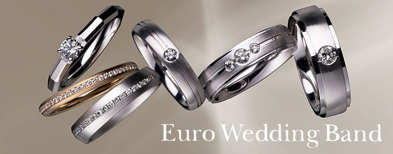 新潟で人気の結婚指輪(マリッジリング)と婚約指輪（ダイヤモンドエンゲージリング）Euro Wedding Band（ユーロウエディングバンド） | ドイツジュエリーの鍛造製法（たんぞうせいほう）とは？
