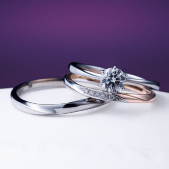 新潟で人気の結婚指輪と婚約指輪 にわか(ニワカ) | ストーリーがコンセプトになった結婚指輪（マリッジリング）の魅力 | 花雪（はなゆき）天からの贈りもの　君の薬指にひとつ