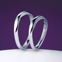 新潟で人気の結婚指輪(マリッジリング)と婚約指輪（ダイヤモンドエンゲージリング）俄(にわか) | ともに歩んでいくことを決意したお二人のためのマッリジリング