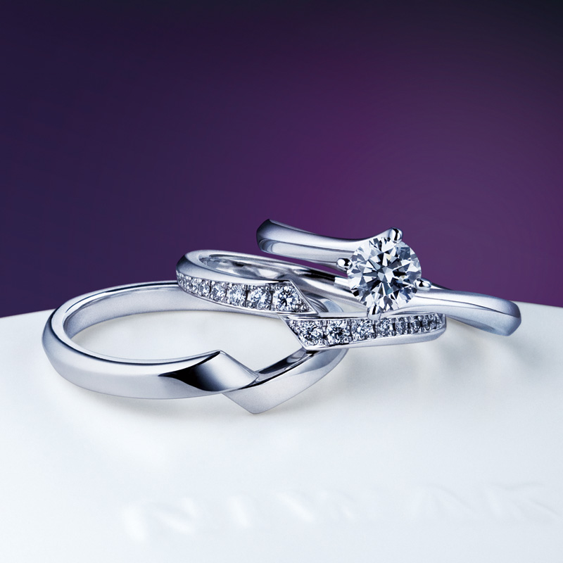 新潟で人気の結婚指輪(マリッジリング)と婚約指輪（ダイヤモンドエンゲージリング）俄(にわか) | 新潟で大人花嫁を魅了する婚約指輪（ダイヤモンドエンゲージリング）